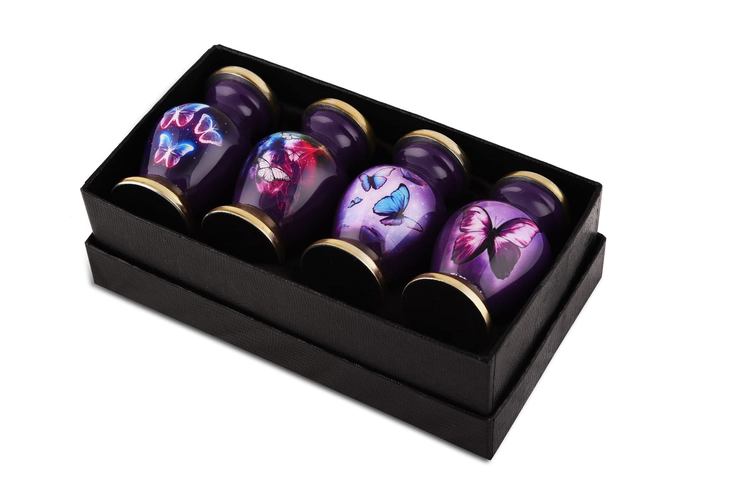 Purple Butterfly Keepsake Urn - Small Pack of 4