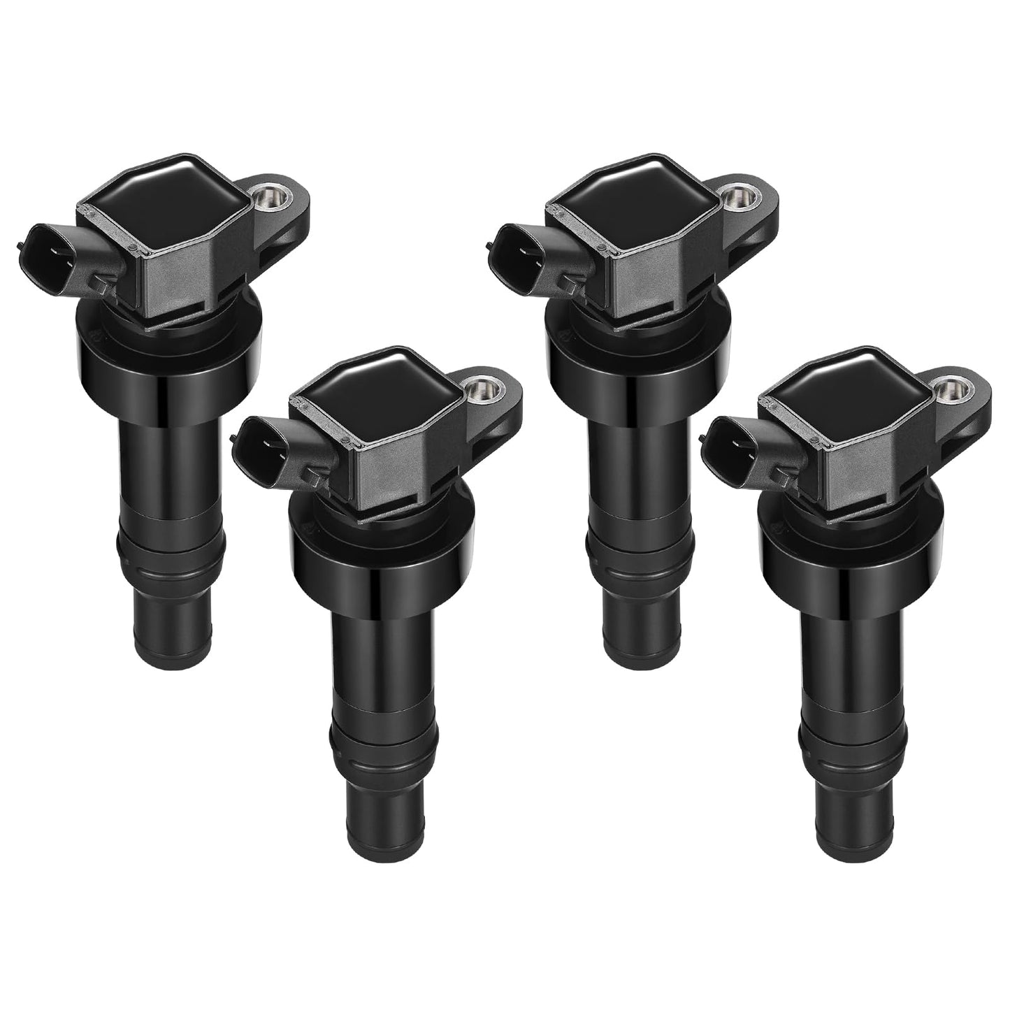 SYKRSS Set of 4 UF652 Ignition Coil Pack Compatible with Hyundai 2012-2021 Accent Compatible with Kia Rio Kia Soul 1.6L L4 2012-2019 Replaces GN10634 27301-2B100 C813 5C1860 96511
