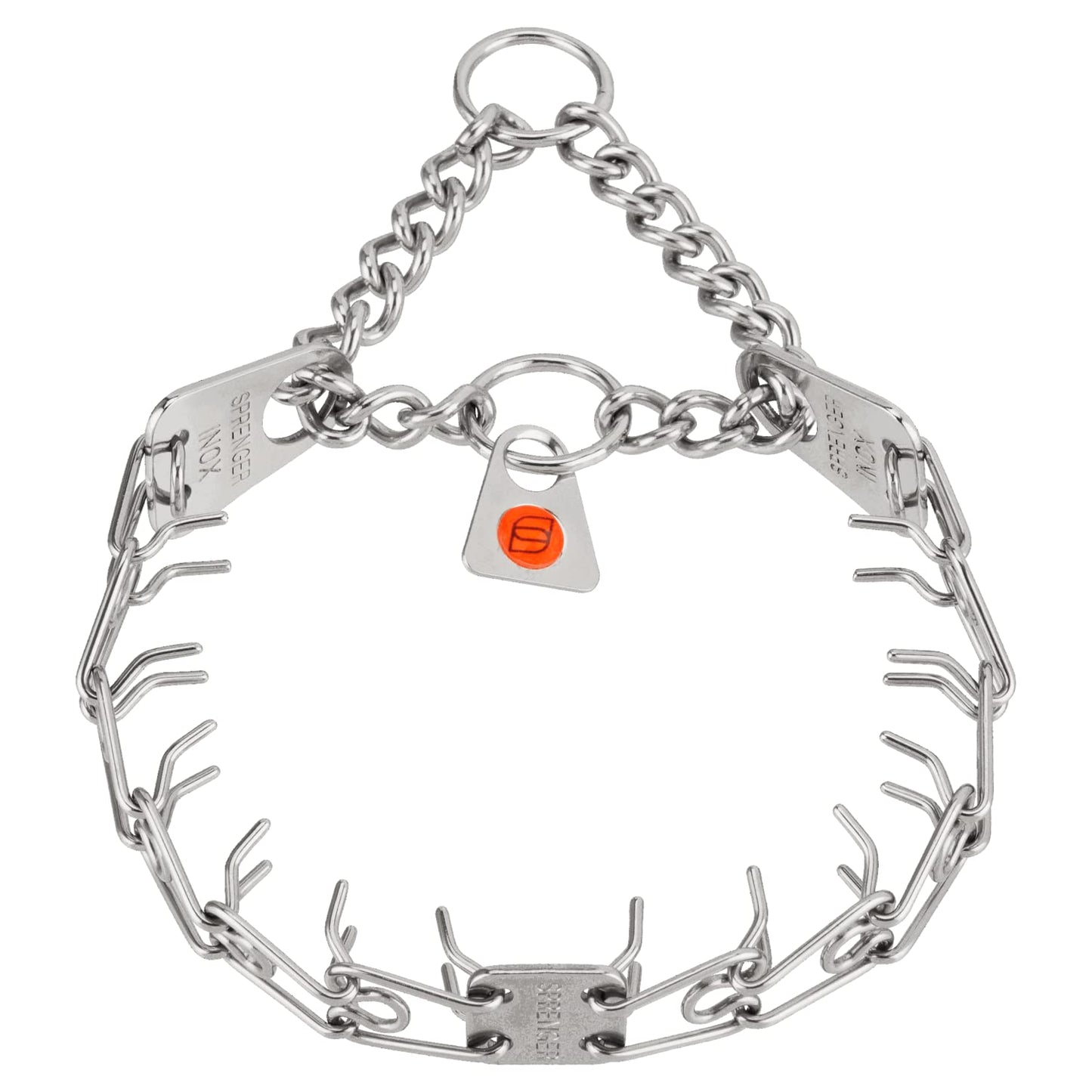 Herm Sprenger 1.5mm Micro Prong Collar for Dog Training | Micro Prong Stainless Steel Ultra-Plus Dog Collar | Training Collar for Extra Small Dogs | Made in Germany - (1.5 mm, (Neck Size Up to 9"))
