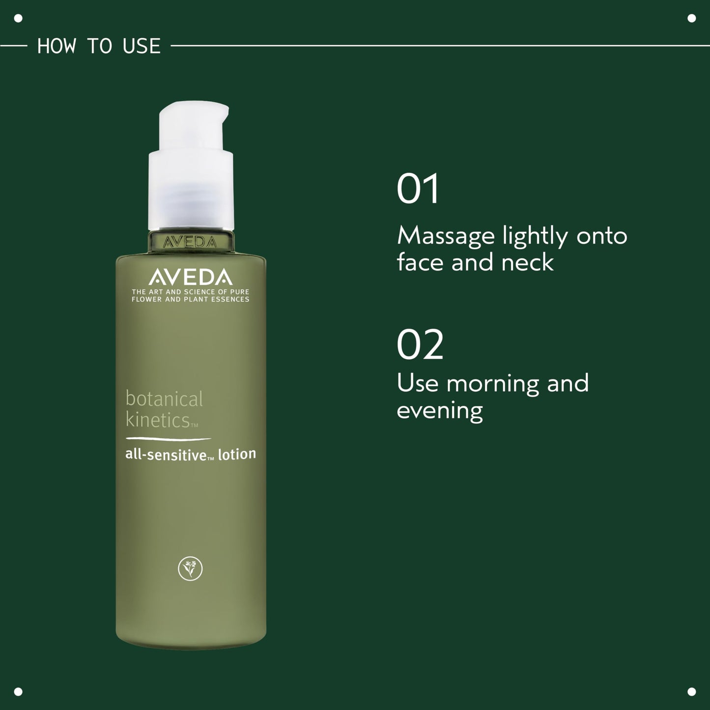 Aveda Botanical Kinetics All-Sensitive Lotion | Daily Moisturizer for Sensitive Skin | Fragrance-Free, 150ml