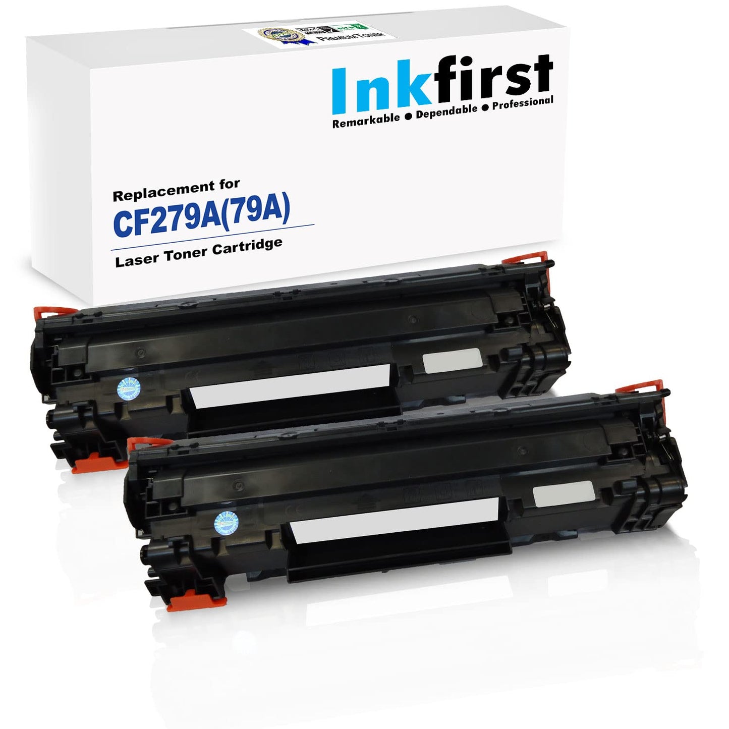 2 Inkfirst Compatible Toner Cartridges Replacement for HP CF279A 79A LaserJet Pro MFP M26a MFP M26nw M12a M12w