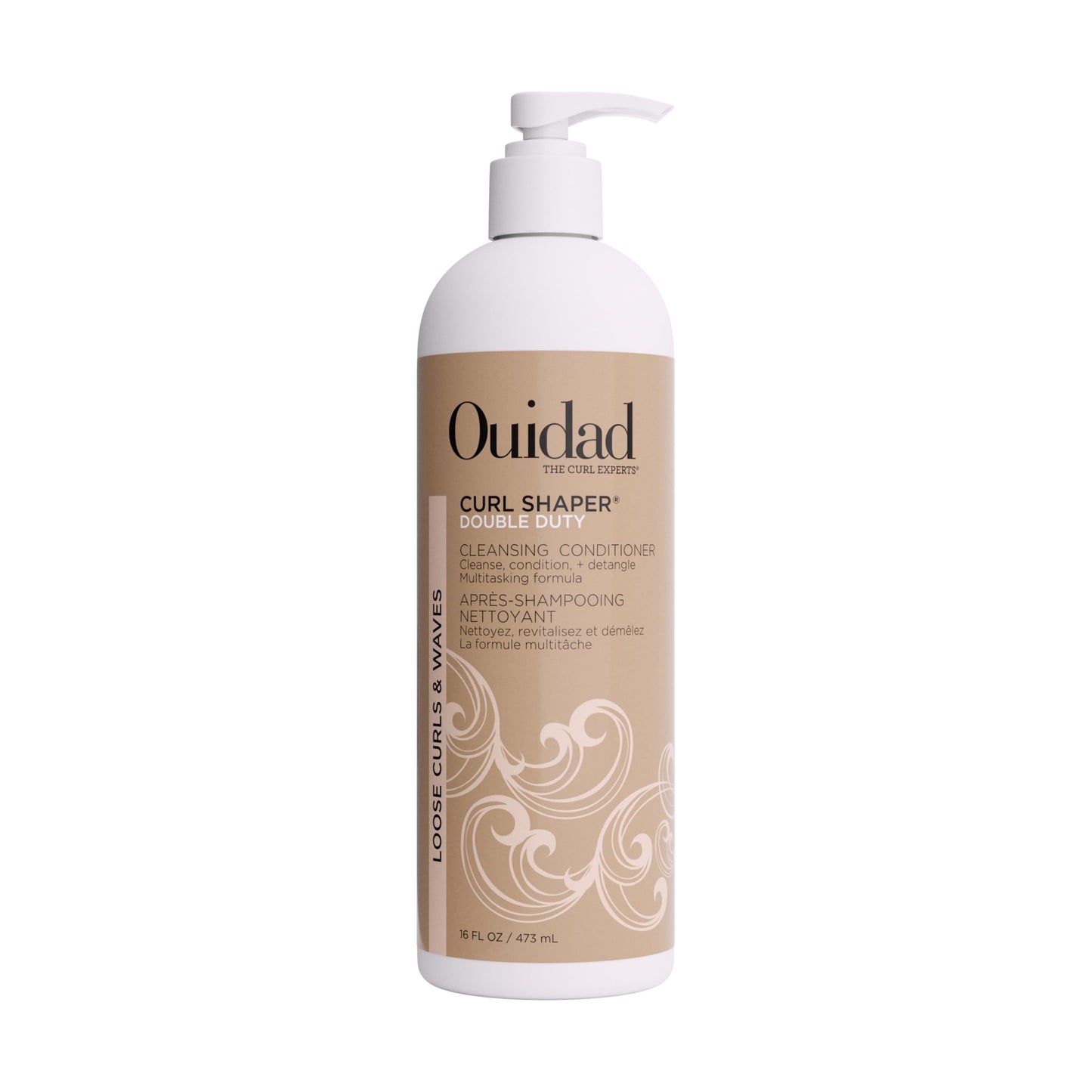 Ouidad Curl Shaper Double Duty Weightless Cleansing Conditioner Conditioner Unisex 16 oz