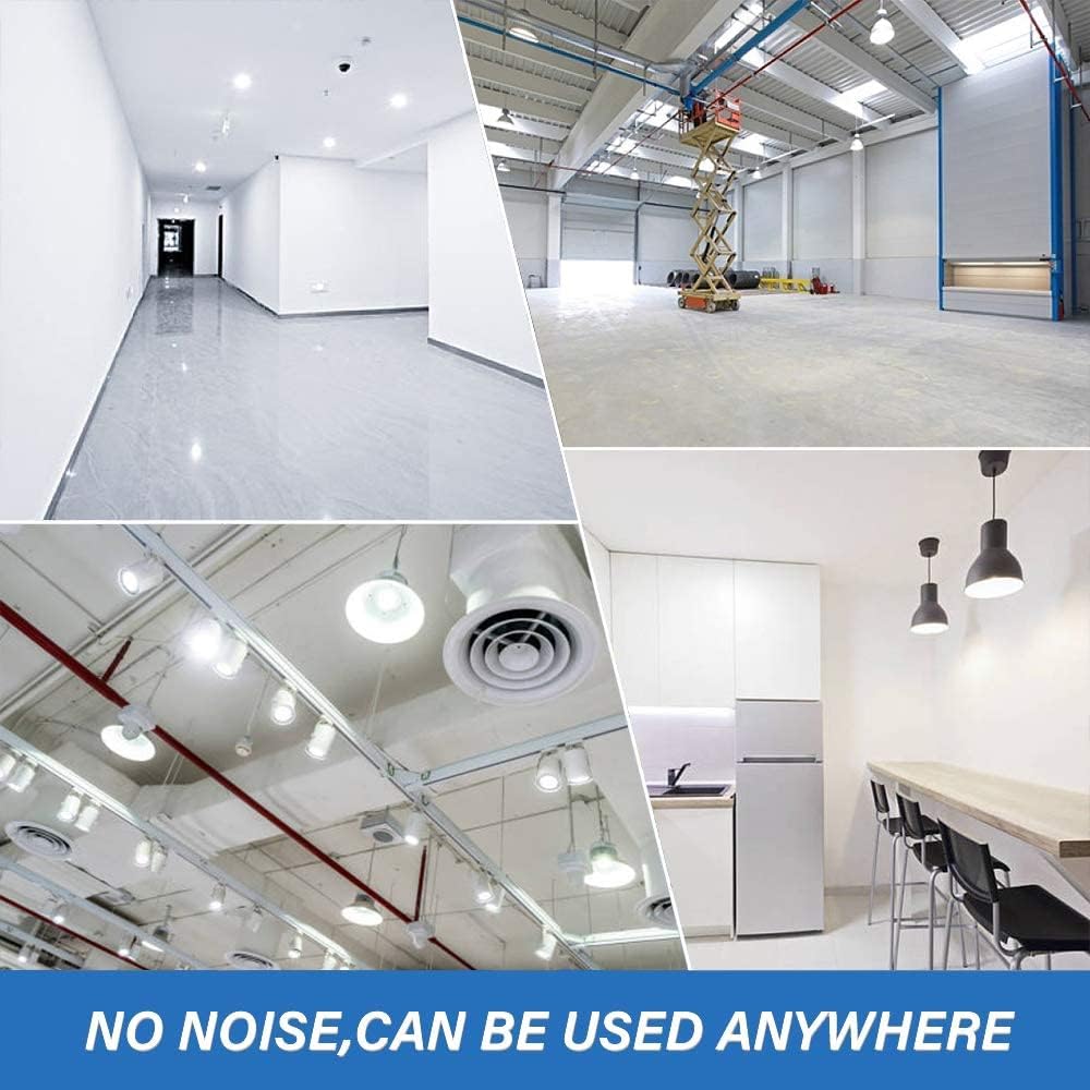 2 Pack 500W Equivalent LED Light Bulb 7500 Lumen 5000K Daylight White Bright E26/E27 Medium Base 60W Corn Light Bulbs for Outdoor Indoor Garage Warehouse Factory Backyard Street