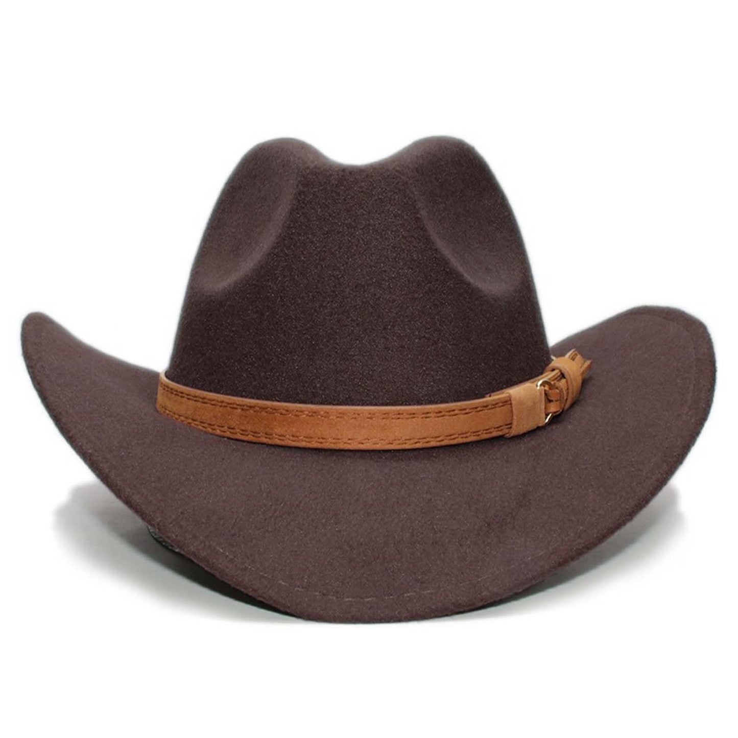 HiXceHiCeng Toddler Boys Cowboy Hat, Baby Infant Cowboy Hats, Toddler Cowgirl Hat for Girls, Kids Western Cowboy Hat Coffee 1-3