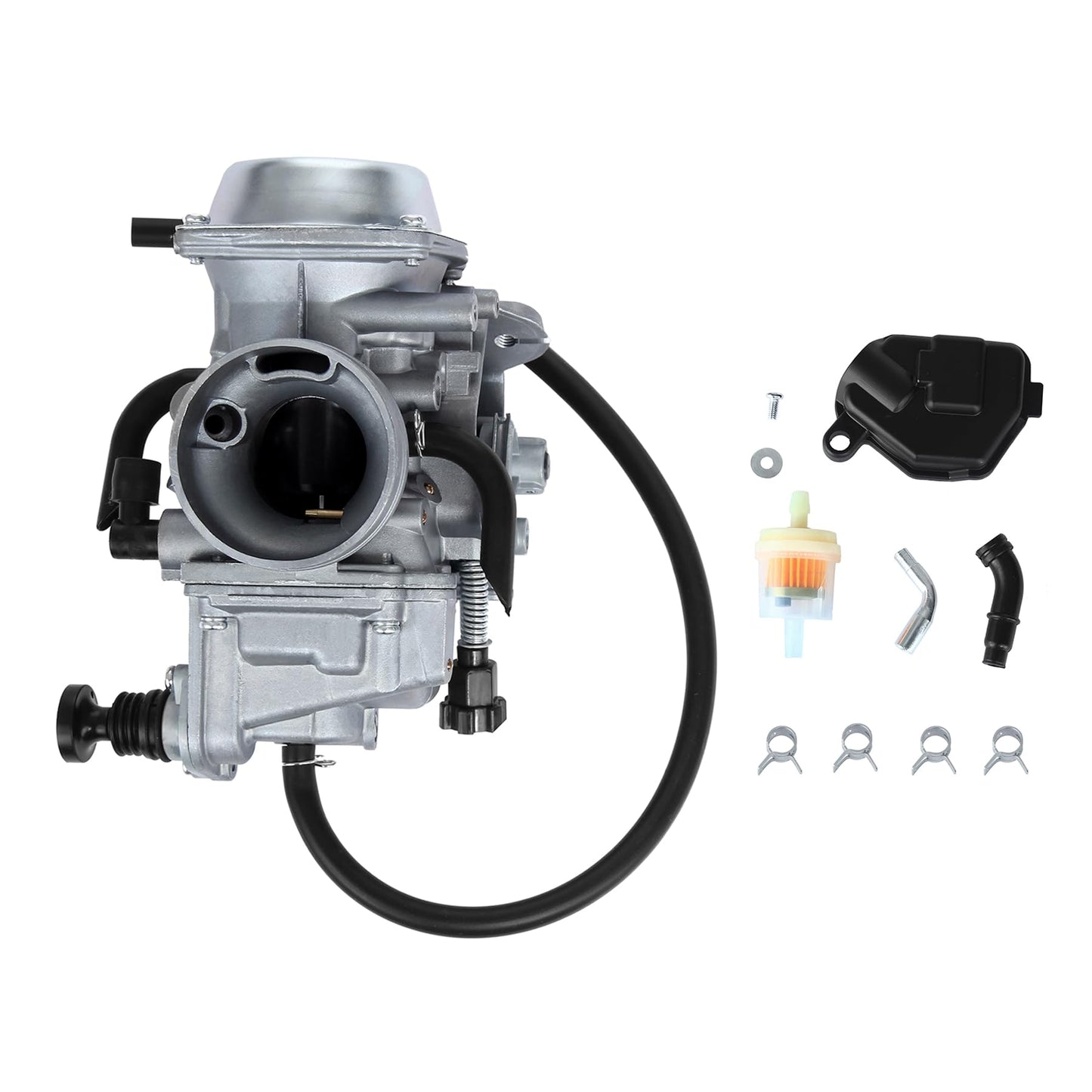 Carburetor for 1993-2000 Honda TRX300FW Fourtrax 300, 1986-1987 TRX350 Fourtrax, 2000-2006 Rancher 350 TRX350ES/FE/FM/TE/TM, 1997-2004 Foreman 400 TRX400FE/FM/S/ES/FW