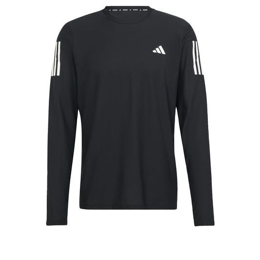 adidas Men's Own The Run Long Sleeve T-Shirt, Black, Medium
