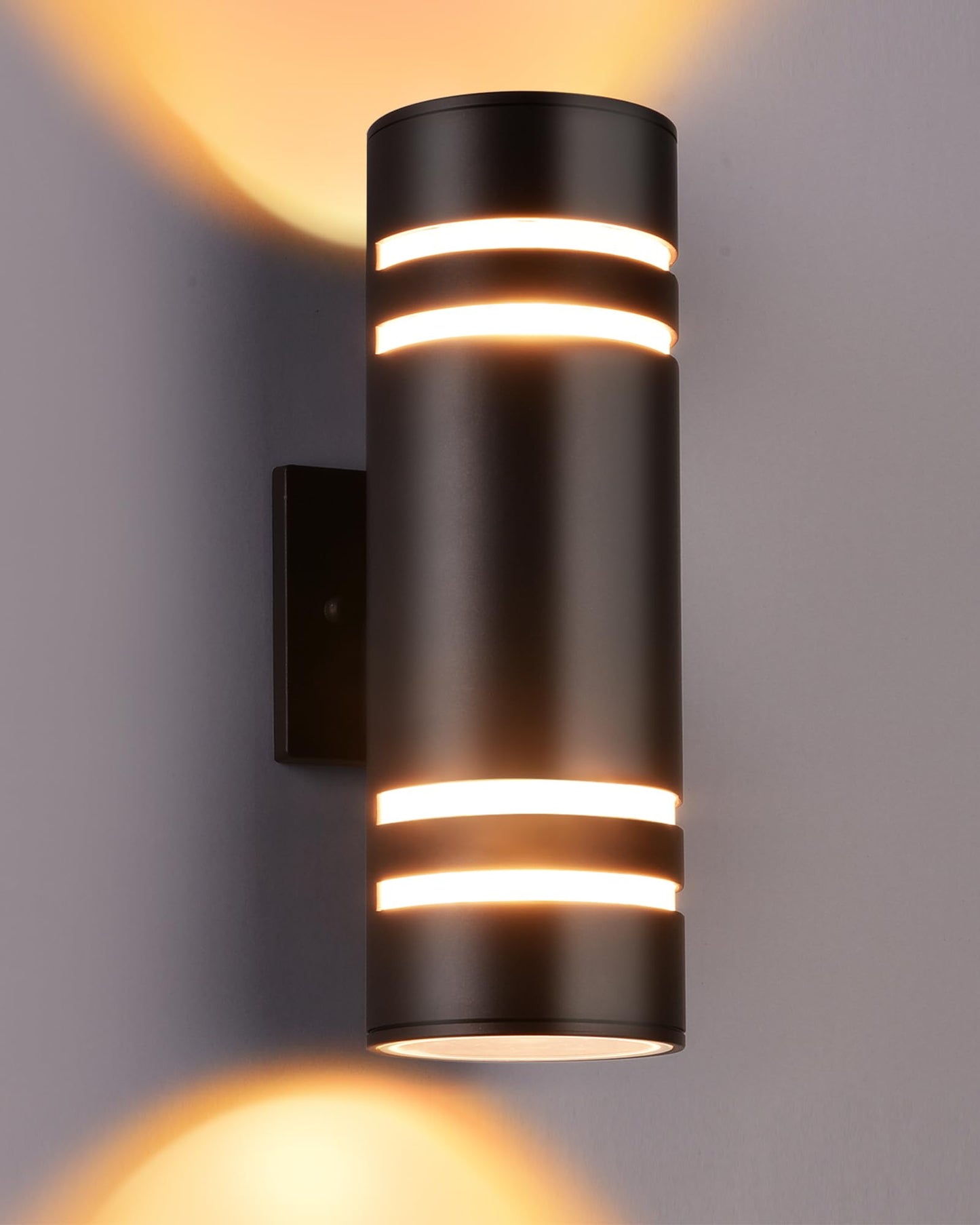Outdoor Lights Wall Mount, Waterproof IP65 Outdoor Wall Lights, Up and Down Porch Lights Outdoor Oil Rubbed Bronze Aluminum Exterior Outdoor Light Fixture for Garage Patio, Housen Solutions