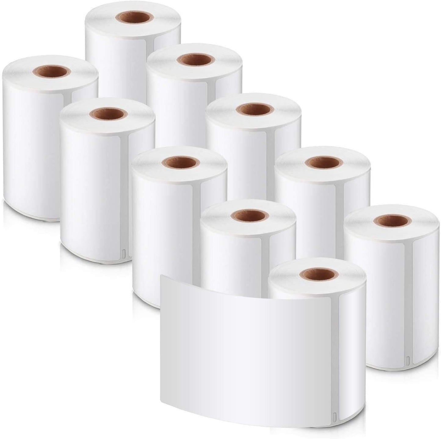 [10Rolls, 220/Roll] 1744907 Compatible 4" x 6" Shipping Labels for Dymo 4XL Printer and Most Third Party Printers