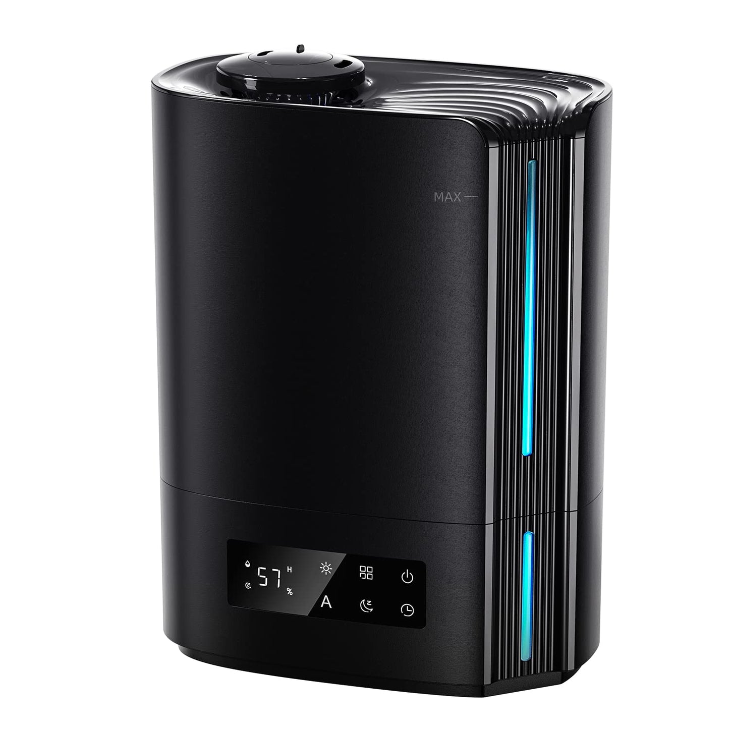 BREEZOME 6L Humidifiers for Bedroom Large Room, Ultrasonic Top Fill Cool Mist Humidifiers & Essential Oil Diffuser for Baby, Nursery, Plants, Last up to 60 Hours, Smart Humidistat Control, Quiet