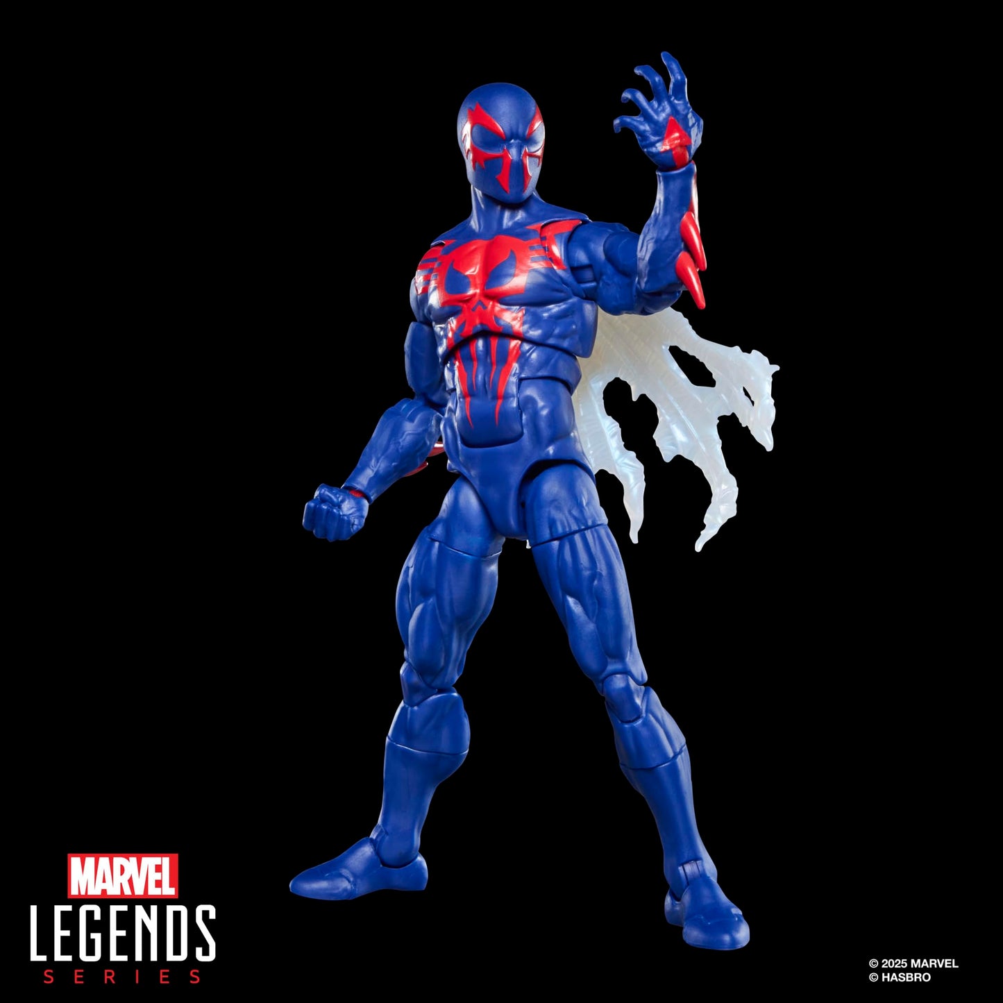 Marvel Legends Series Spider-Man 2099, Retro Cardback Comics Collectible 6-Inch Scale Action Figure