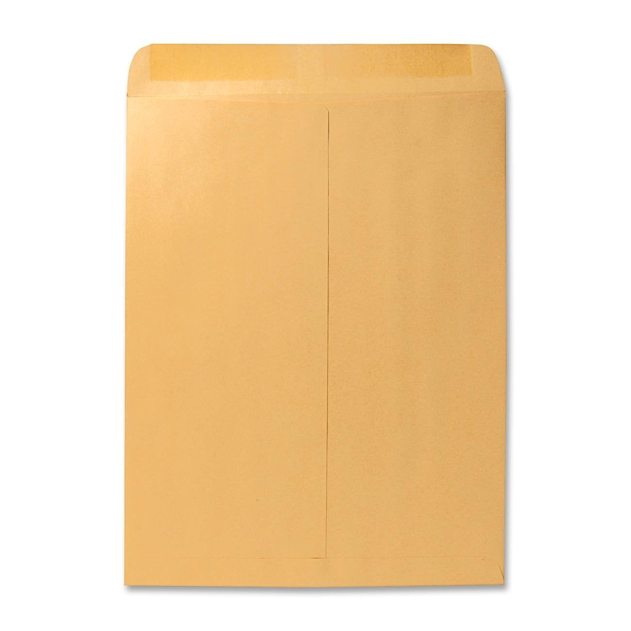 Quality Park 41967 Quality Park Catalog Envelopes,Hvyweight/Gummed,12x15-1/2, 28lb, Kraft,100/Box