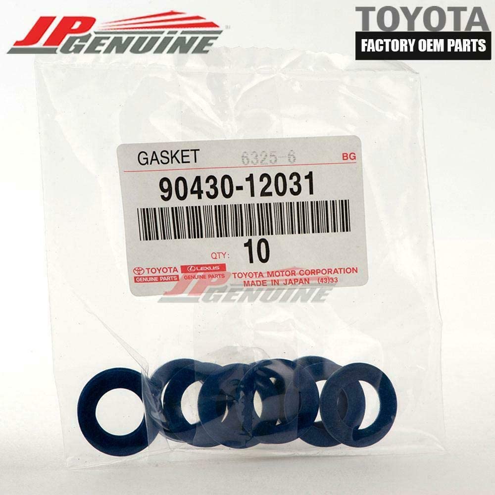 Genuine Toyota - Oil Drain Plug Gaskets (QTY10) - 90430-12031