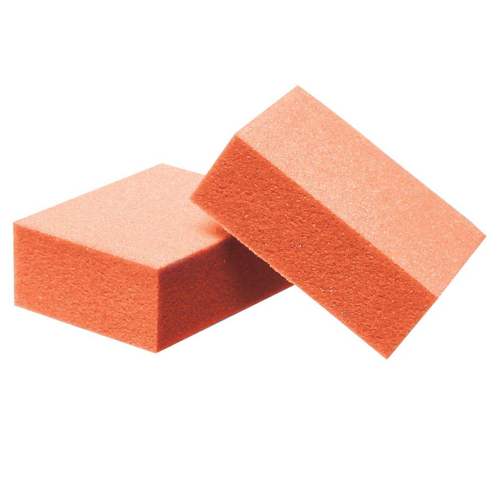 For Pro Mini Buffing Block, Orange, 100/180 Grit, 1000 Count