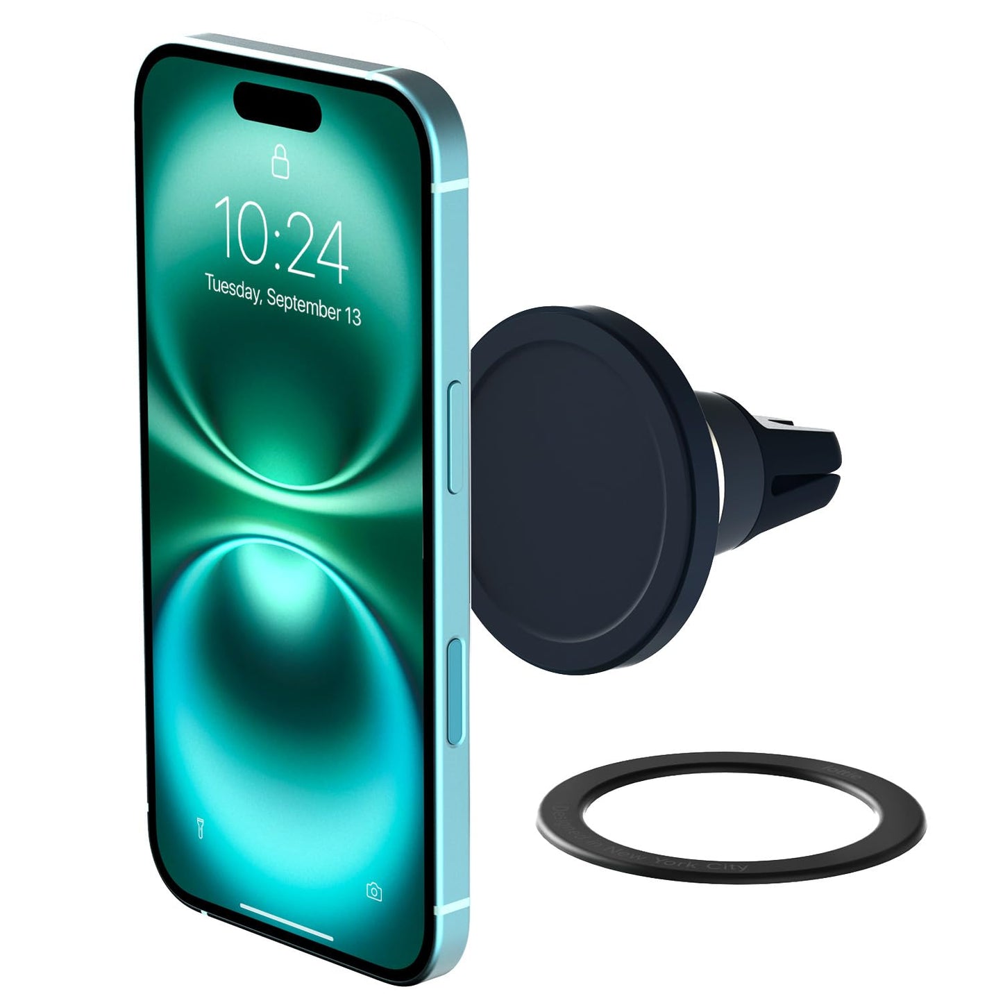 iOttie Velox Magnetic Car Mount Air Vent Phone Holder - Compatible With MagSafe iPhones Including 12, 13, 14, Pro, Pro Max, Mini, and Plus Models