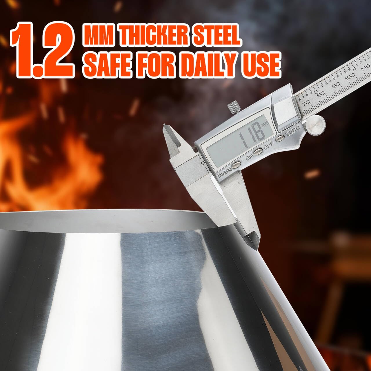 only fire Stainless Steel Charcoal Briquet Holder BBQ Whirlpool for Weber Kettle, WSM Smoker, Big Green Egg Grills