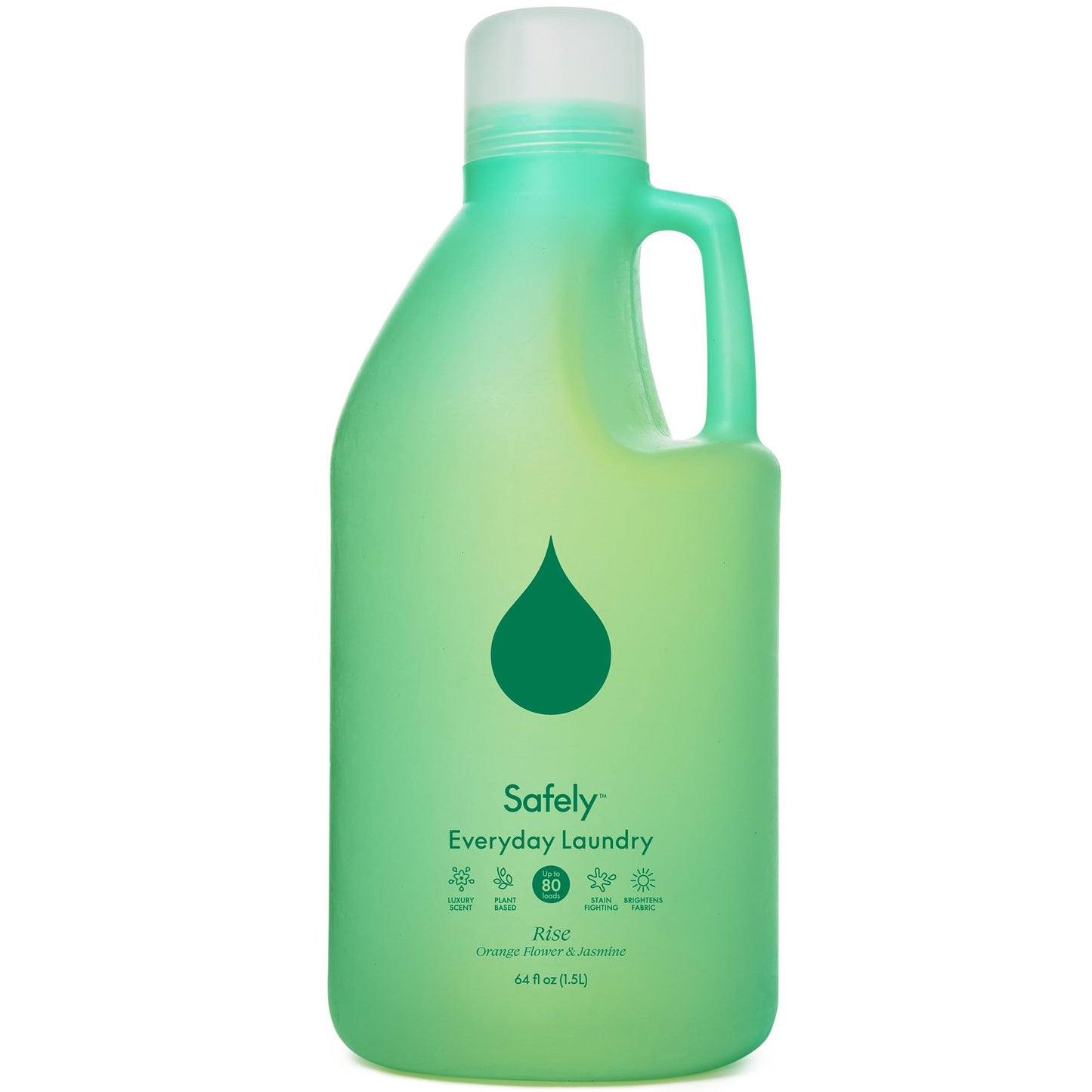 Safely Everyday Laundry Detergent, Rise Scent | 64 fl oz