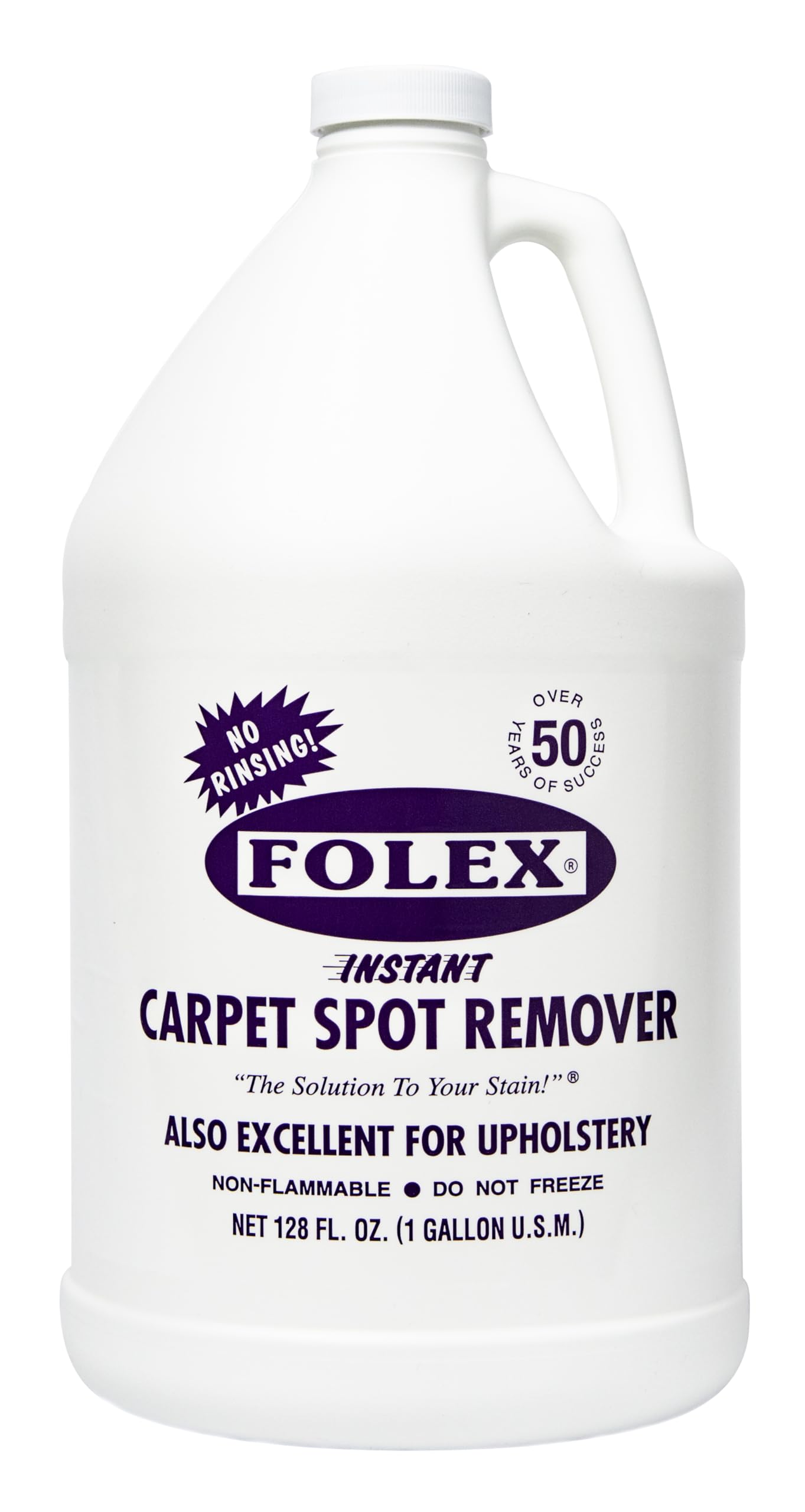 FOLEX Instant Carpet Spot Remover Carpet Cleaner - 128 oz - Removes Pet Accidents, Grease, Red Wine and More