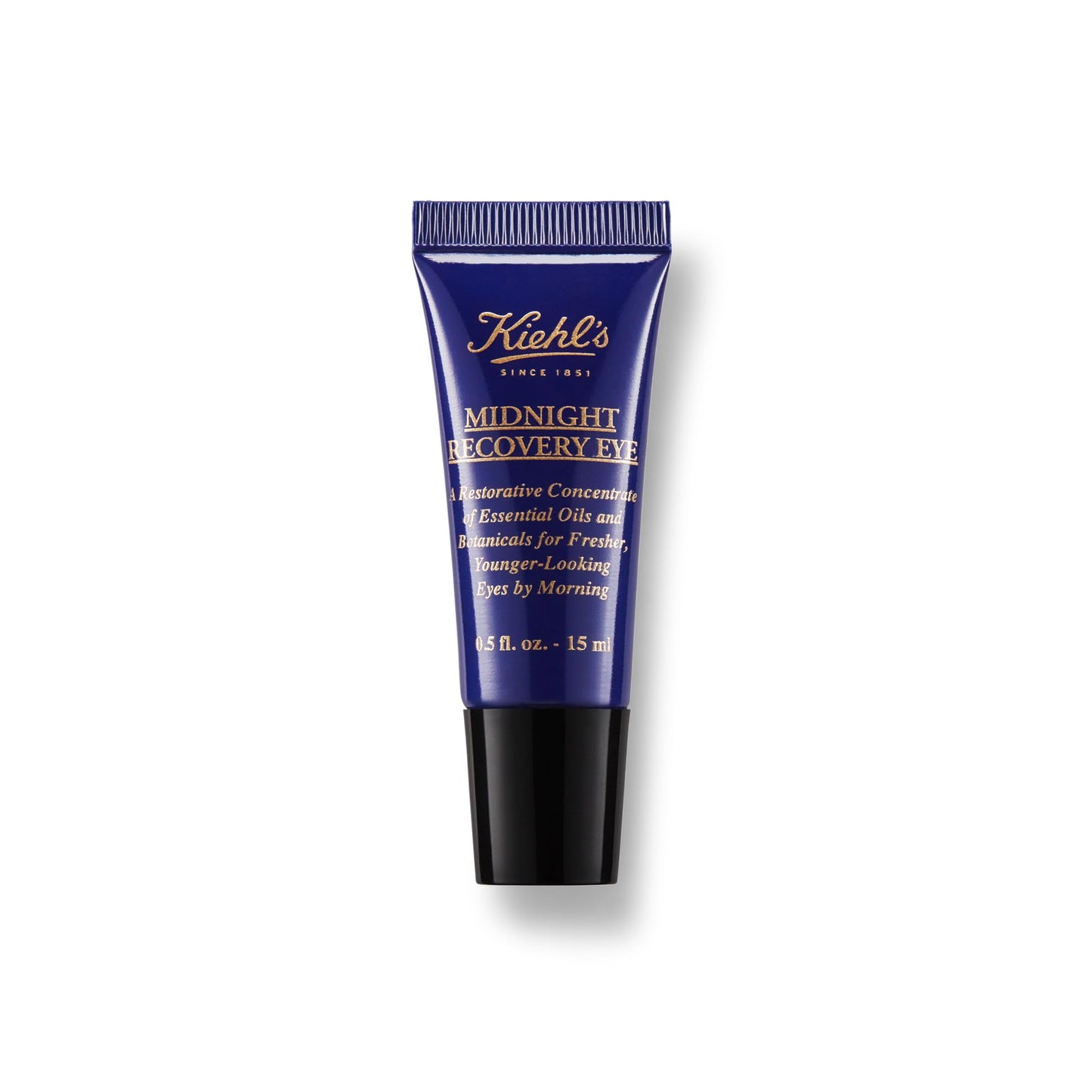 Kiehl's Midnight Recovery Eye Cream for Dark Circles & Eye Puffiness, Nightime Eye Treatment, Smooths Undereye, with Butcher's Broom Extract, Lavender Essential Oil & Evening Primrose Oil - 15 ml