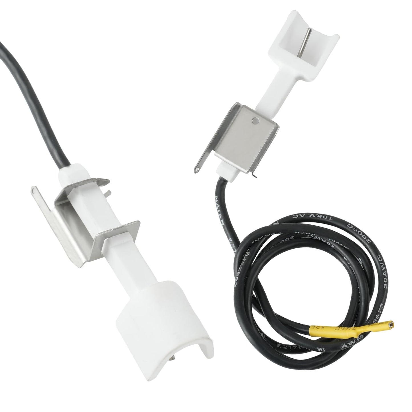 only fire 7629 Grill Igniter Kit Fits Weber Genesis 330 Series Gas Grill with Front Mounted Control Panel (2011 - Newer), Electronic Igniter, Electrodes Ignition Kit Replacement