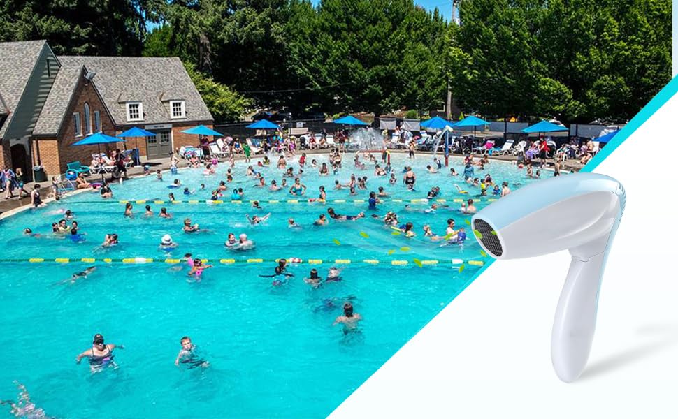 Cordless Hair Dryer - Only Cold Wind Battery Operated Hair Dryer - Rechargeable Portable Hairdryer for Indoor, Outdoor, Camping, Tourism