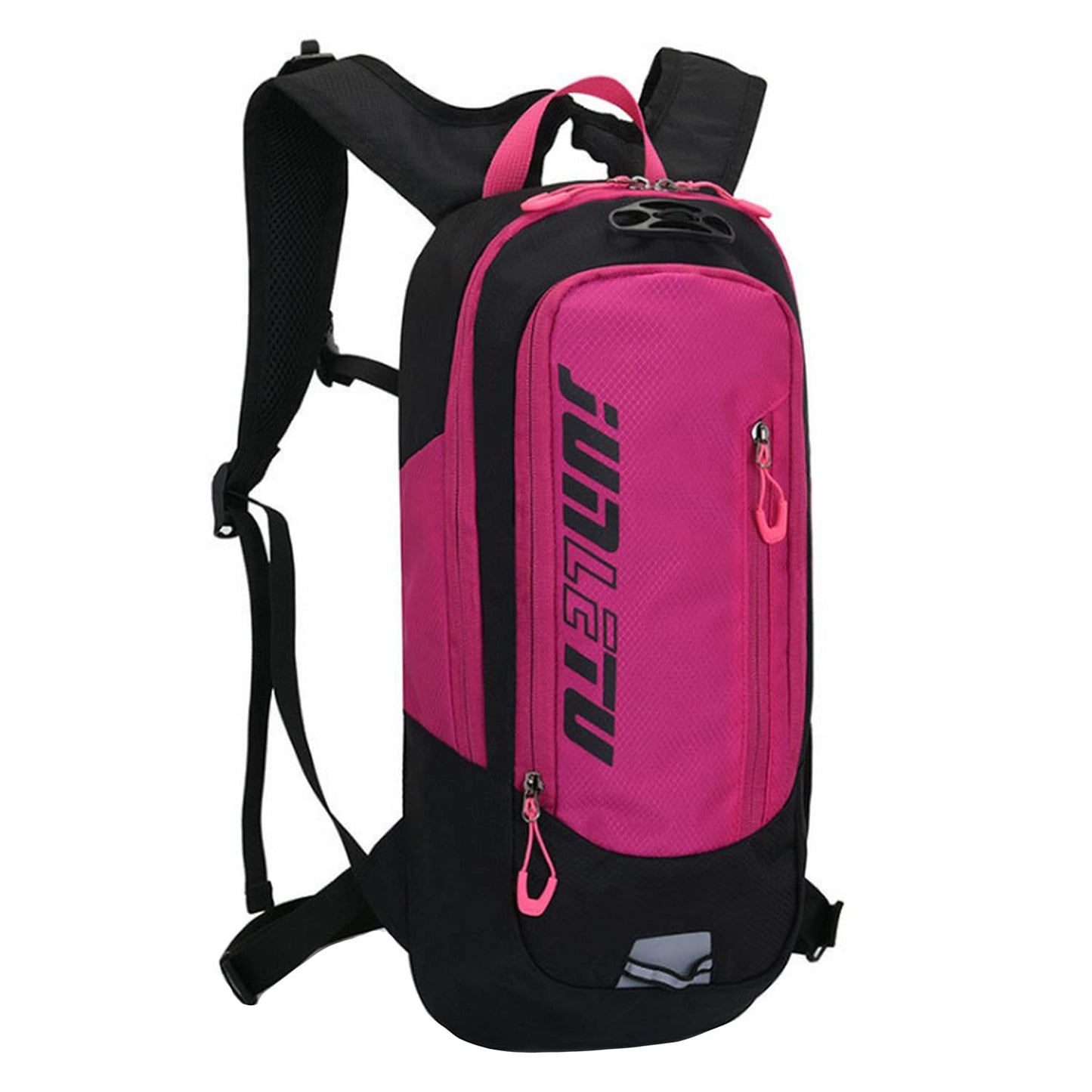 Clakllie Portable Cycling Backpack with 2L Water Bladder Hydration Pack for Men Women Hiking Ski Running Biking Camping,OT04-Pink