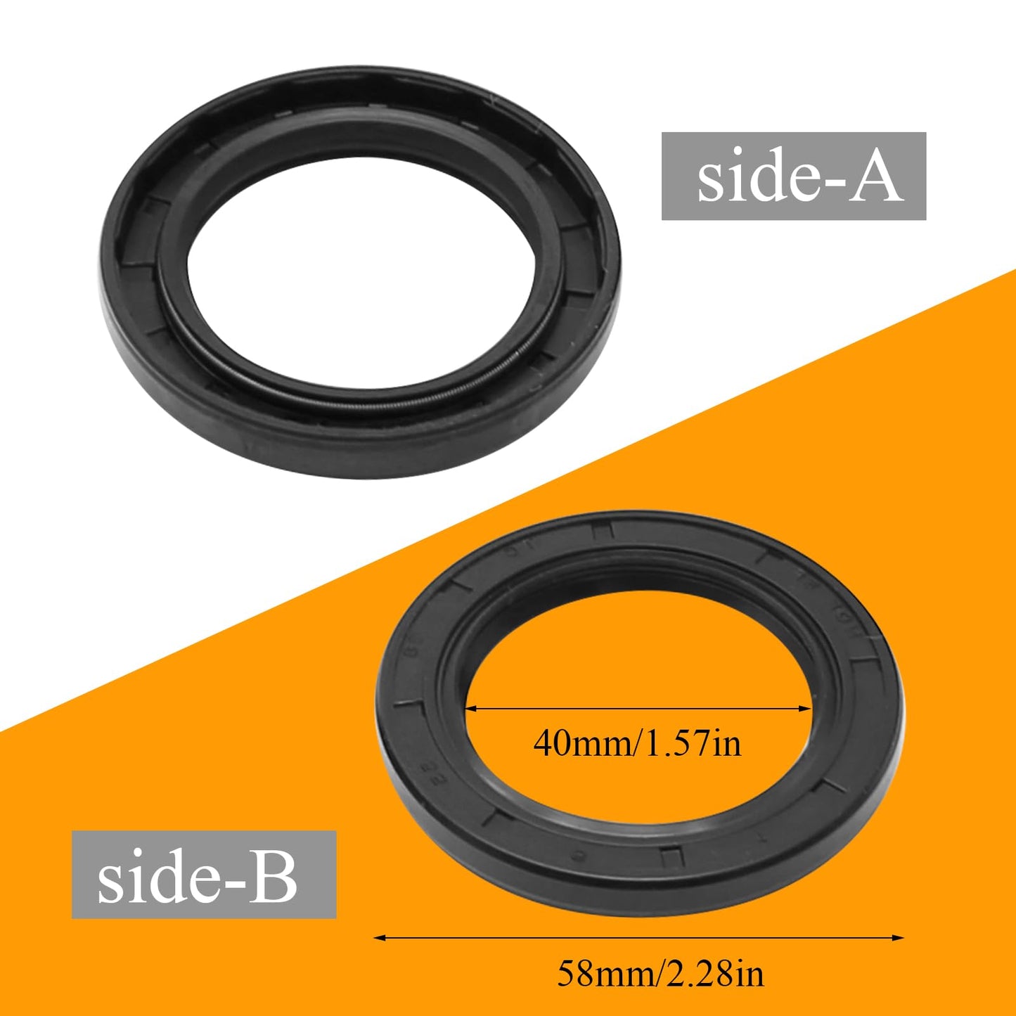 laffoonparts 91051-HA7-651 Front Wheel Bearings Seals Kit For Honda Foreman 400 450 500 TRX400 TRX450 TRX500 1995-2013 Rincon TRX680 TRX650 2003-2023 Foreman Rubicon 500 2001-2014