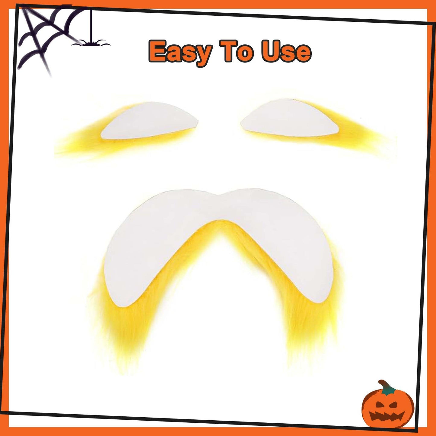 Littledropet Dog Costume with 3 Packs Yellow Mustache Eyebrows,Halloween Costume Cosplay Outfits for Medium Large Dogs,Dog Hoodie Sweatshirt Funny Clothes Pet Apparel,5XL