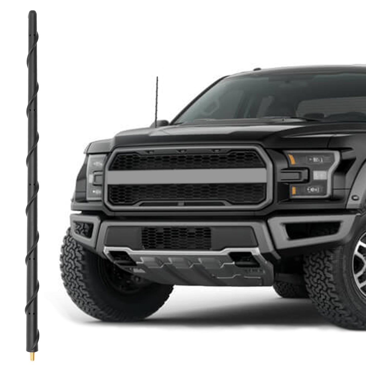 KSaAuto 16 Inch Antenna for Ford F150 2009-2025 F-150 2017-2025 F-250 F-350 Bronco Truck Antenna Replacement