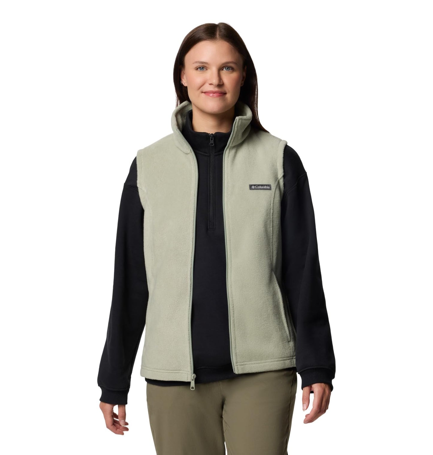 Columbia Women's Benton Springs Vest, Safari, X-Large