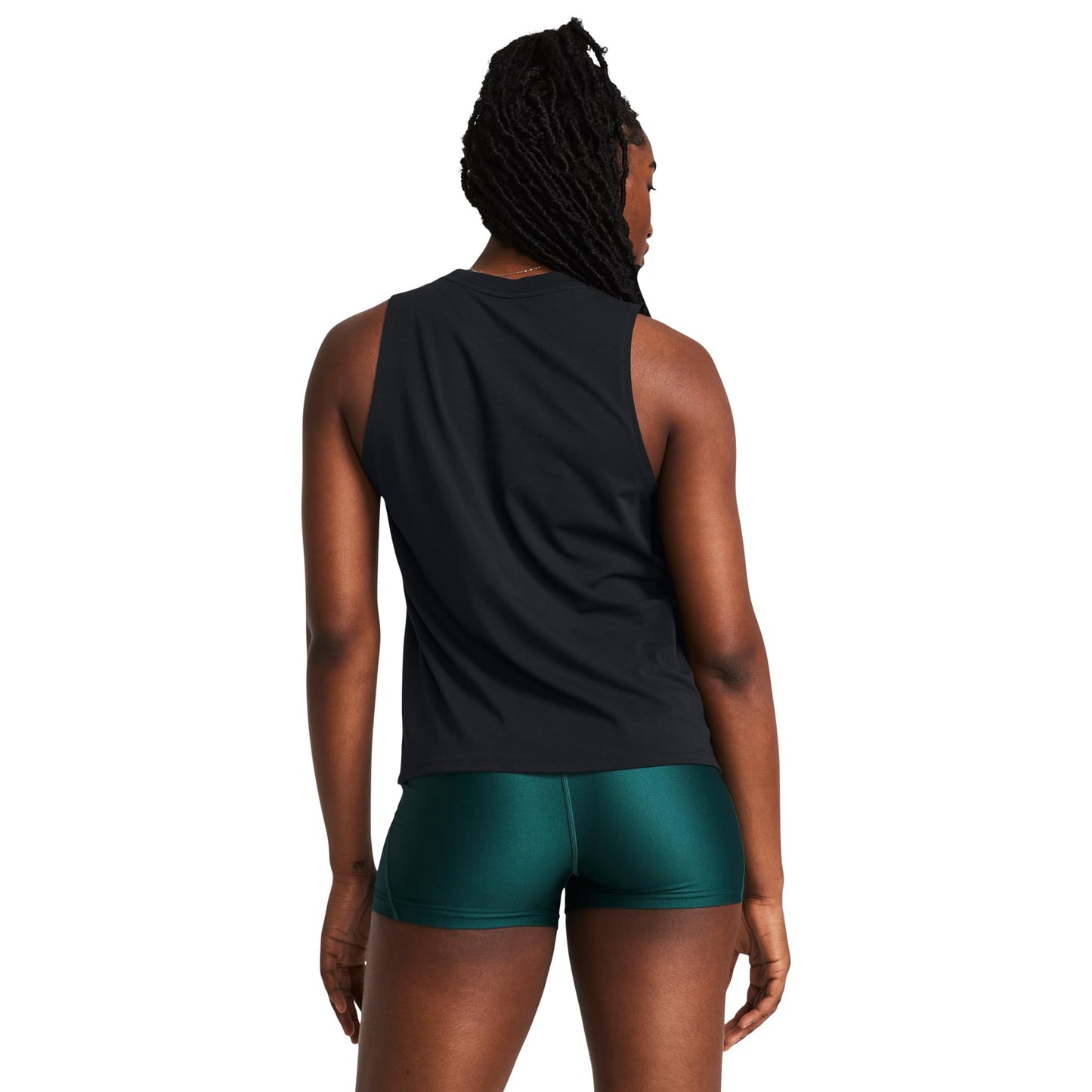 Under Armour Women's Campus Muscle Tank Top Black/White