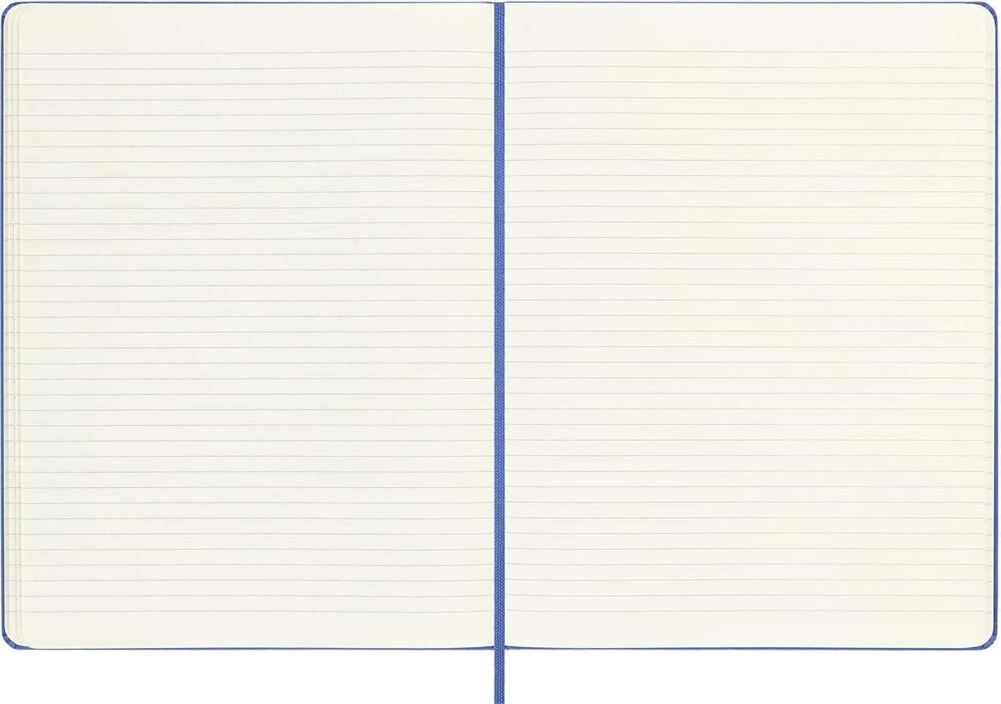 Moleskine Classic Notebook, Extra Large, Ruled, Hydrangea Blue, Hard Cover (7.5 X 9.75)