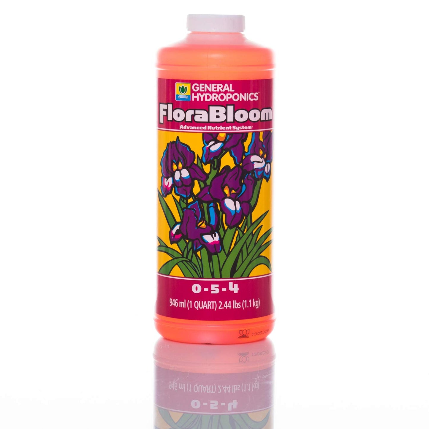 General Hydroponics Flora Grow, Bloom, Micro Combo Fertilizer, 1 Quart Each
