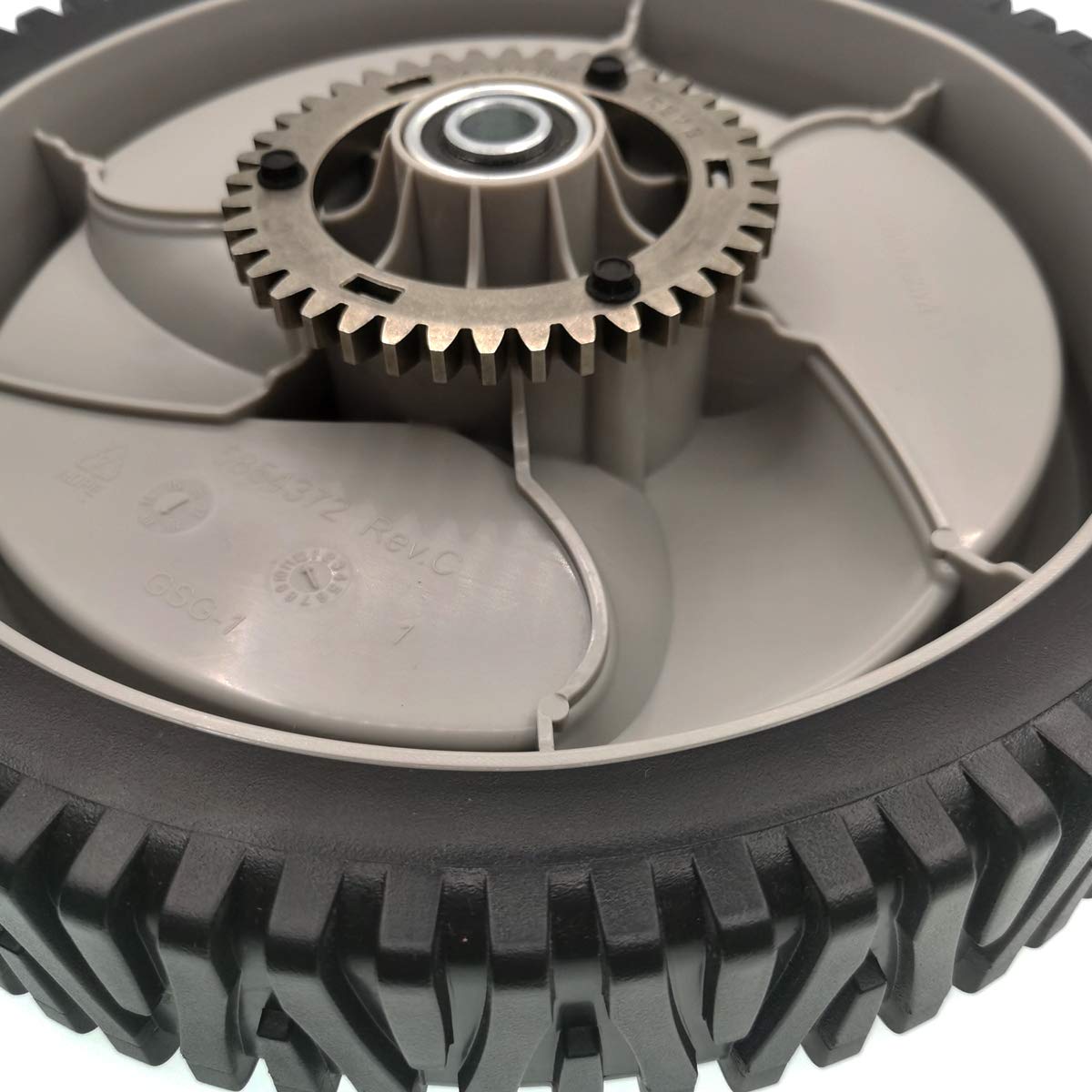 2 Pack 11" x 2" Rear Drive Wheel for Husqvarna 585437304 1/2" Center Hole 1 3/4" Bore