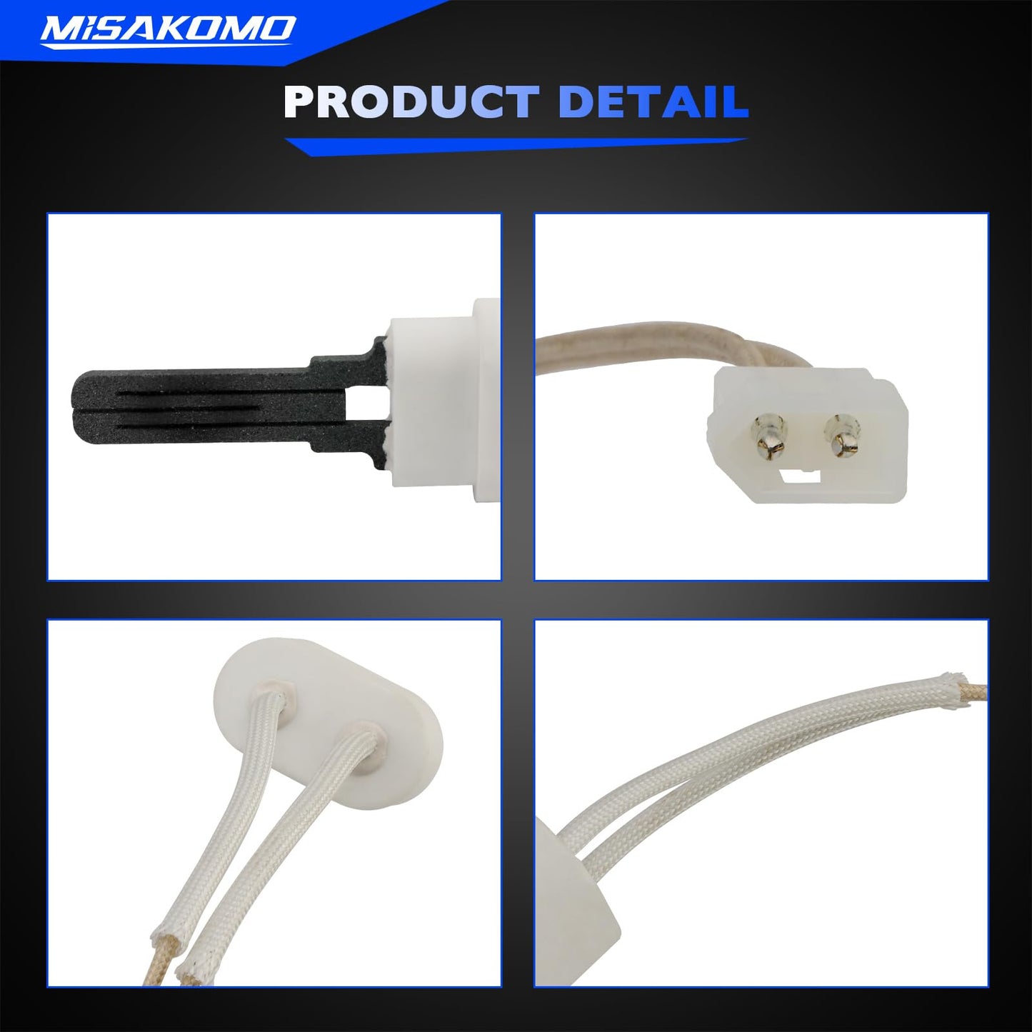 Pool Heater Igniter Kit with Gasket Compatible with Pentair MasterTemp 200/250/300/400 & Max-E-Therm for Pool and Spa Heater Igniter Kit, Replace# 77707-0054