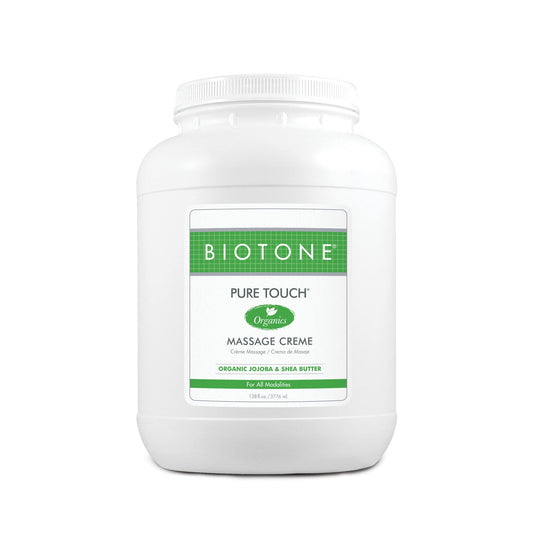Biotone pure touch organics massage creme 128oz