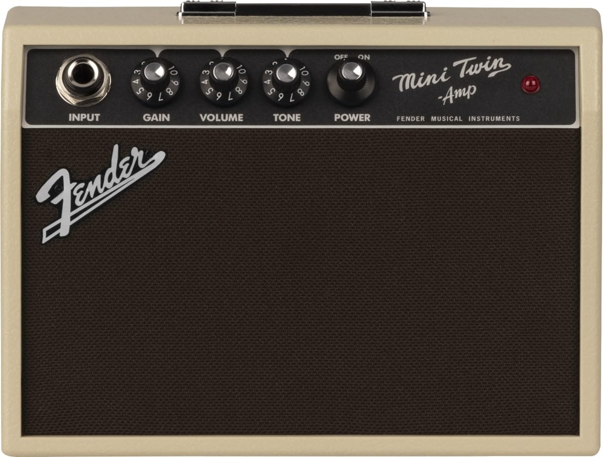 Fender Frontman 20G Guitar Amp, 10 Watts, with 2-Year Warranty 6 Inch Fender Special Design Speaker, 10x16x16 inches