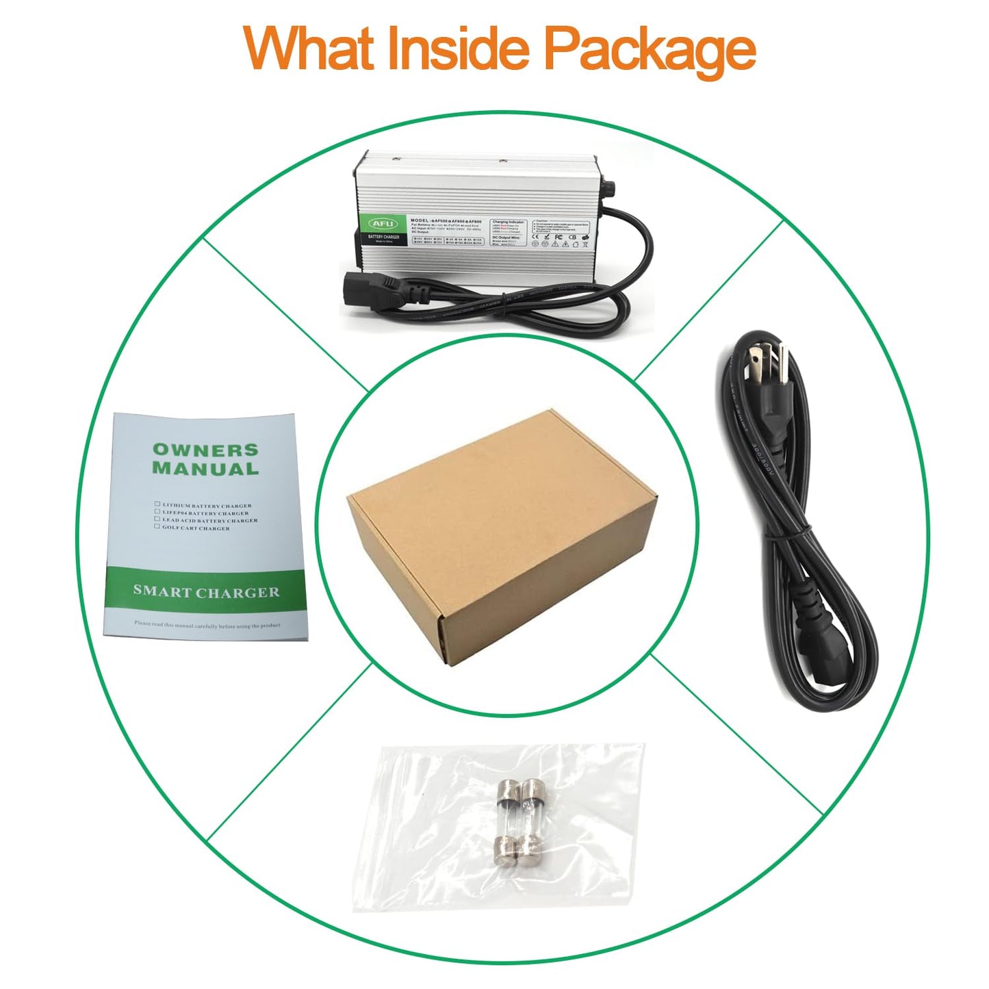 67.2V 10A Li-ion Battery Smart Charger Fully with Cooling Fan Silver Aluminum Case Used for 16S 60V Li-ion Battery 60V Charger