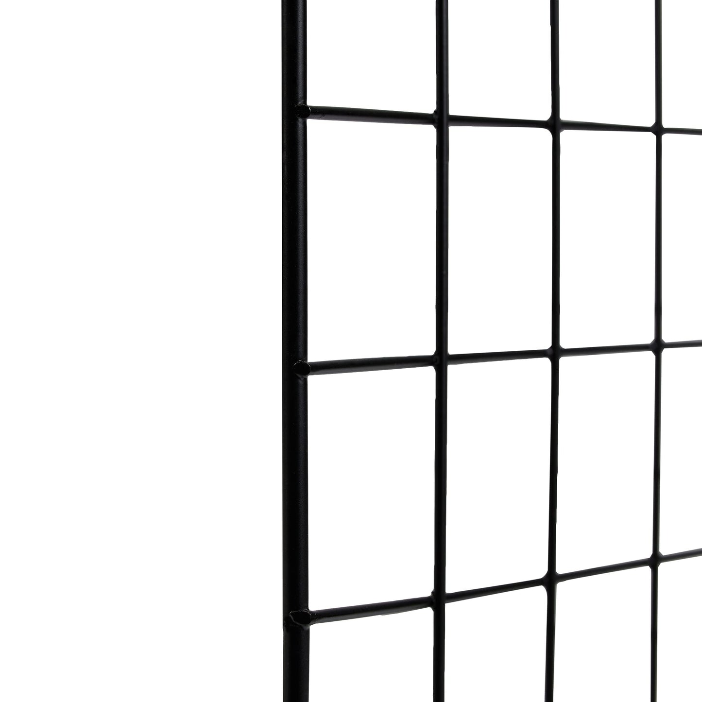 Amazon Basics 6-Cube Wire Grid Stackable Storage Shelves, 30cm x 30cm, Black