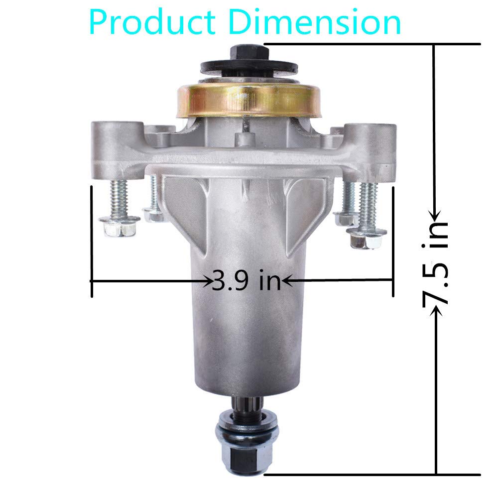 labwork Mower Mandrel Spindle Replacement for 42" 46" 48" 54" Decks 532187292 587819701 21546238 532187292
