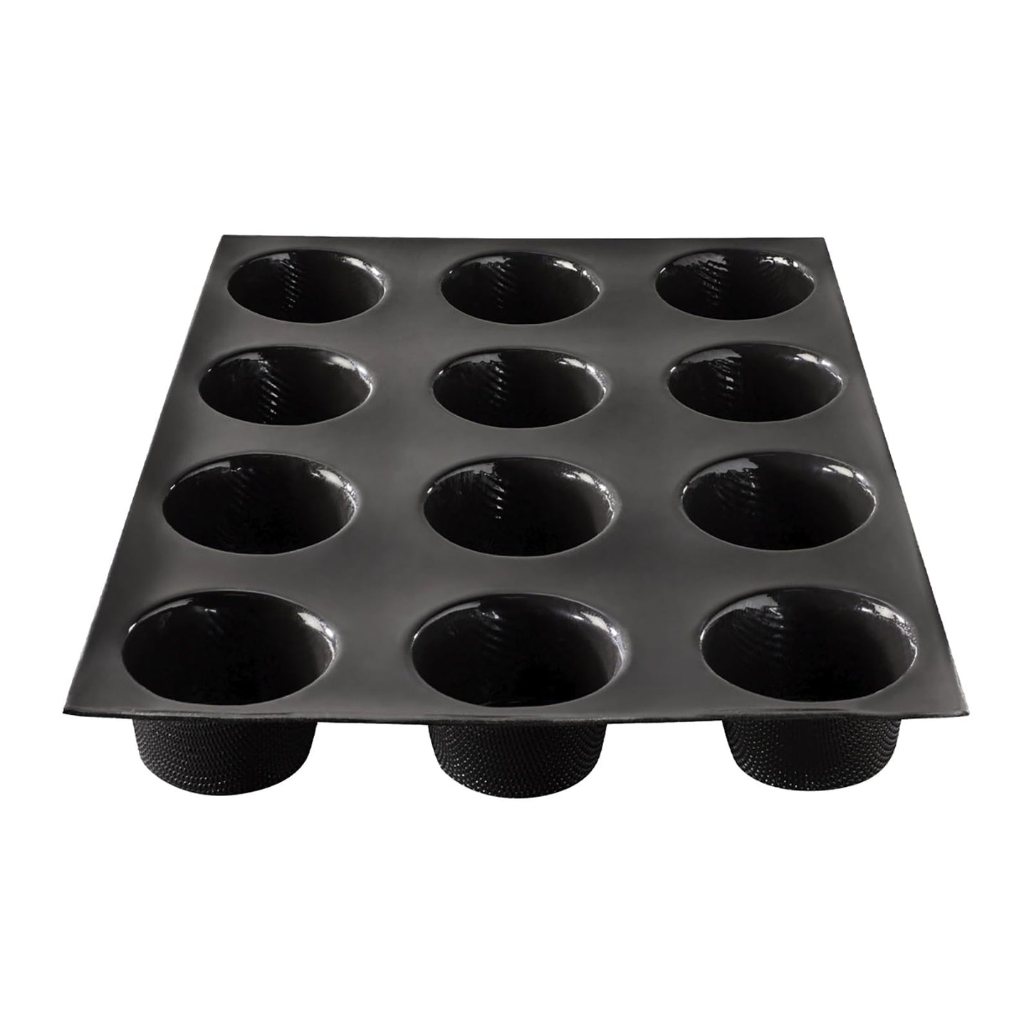 Silpat Flexipan Muffin Pan - The Original Non-Stick Cupcake Mold Handcrafted in France Since 1965 - Trusted by World-Class Chefs - Certified Food Safe Flexipan® Technology (12 Muffins)
