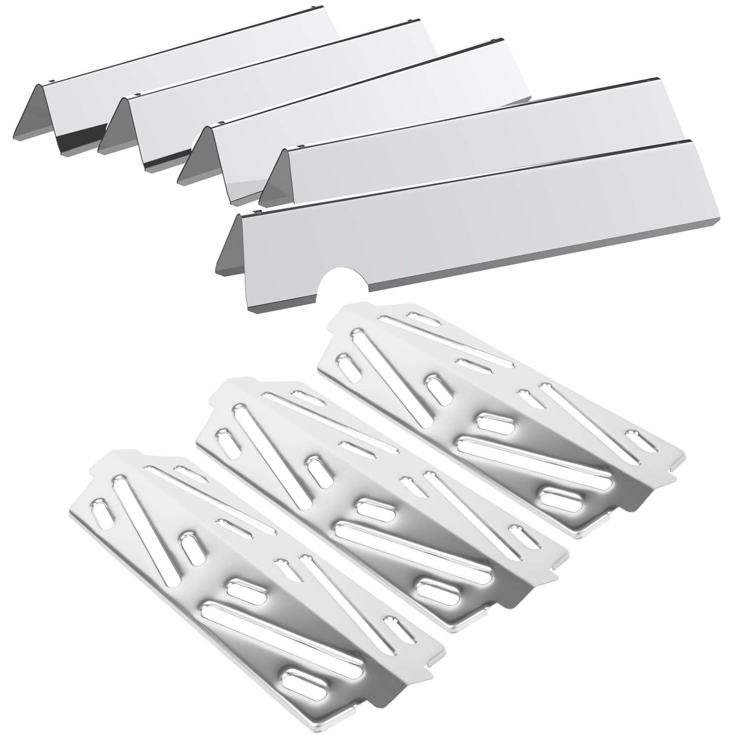 Grill Parts for Weber Genesis ii Parts, Flavorizer Bars and Heat Deflector Replacement for Weber Genesis II E-310 S-310 E-315 E-335 S-335 Gas Grill, Replaces Weber 66032 66795 66040