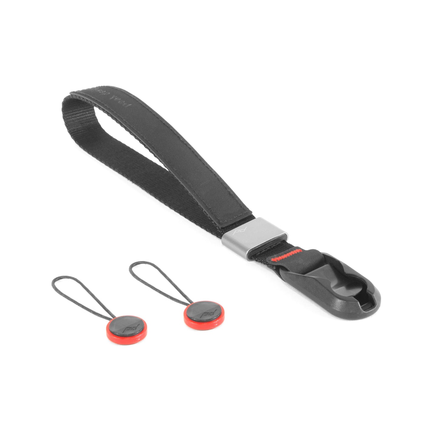 Peak Design Cuff Camera Wrist Strap, Black, Compatible with DSLR, Compact and Point-and-Shoot Cameras, Low Profile, Quick Release and Connection, 200 lb Capacity, Camera Straps for Photographers