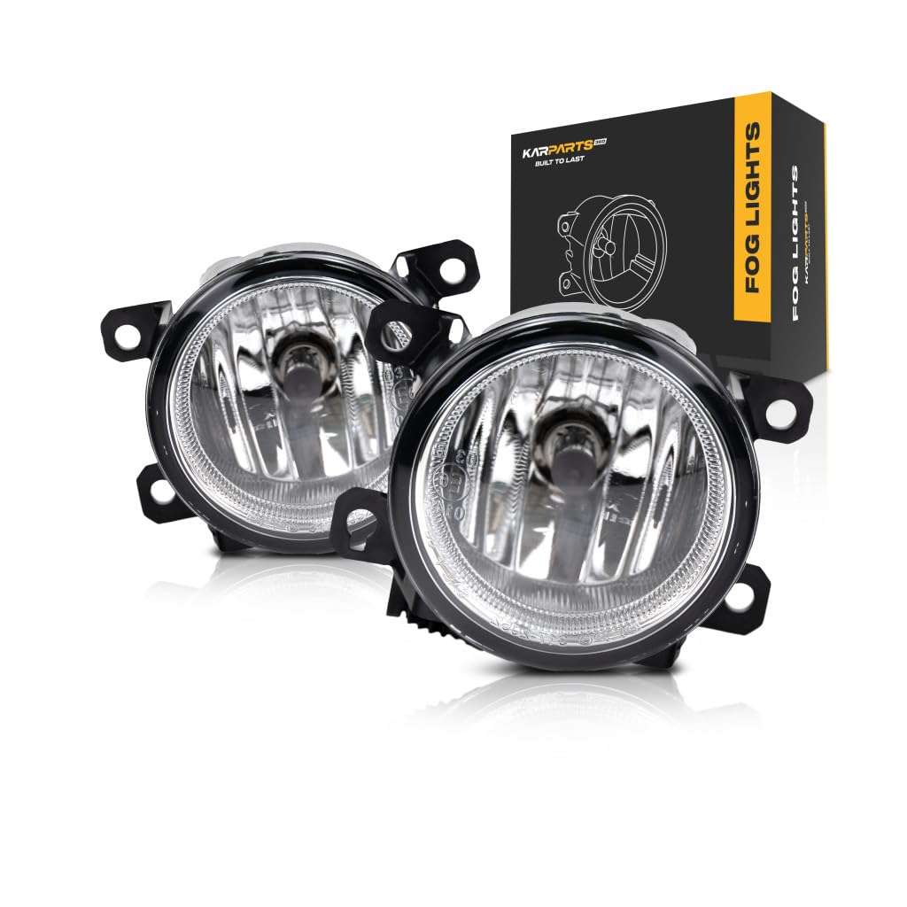 For Honda Pilot Fog Light Assembly 2016 17 2018 Pair Driver and Passenger Side For HO2592136 + HO2593136 | 33951-TY0-305 + 33901-TY0-305