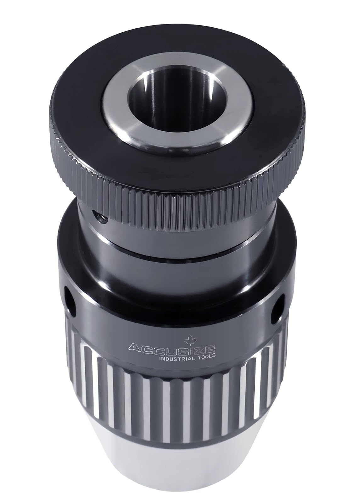 Accusize Industrial Tools Capacity 1/32-5/8 inch to 3Jt Precision Keyless Drill Chuck, 0222-0879