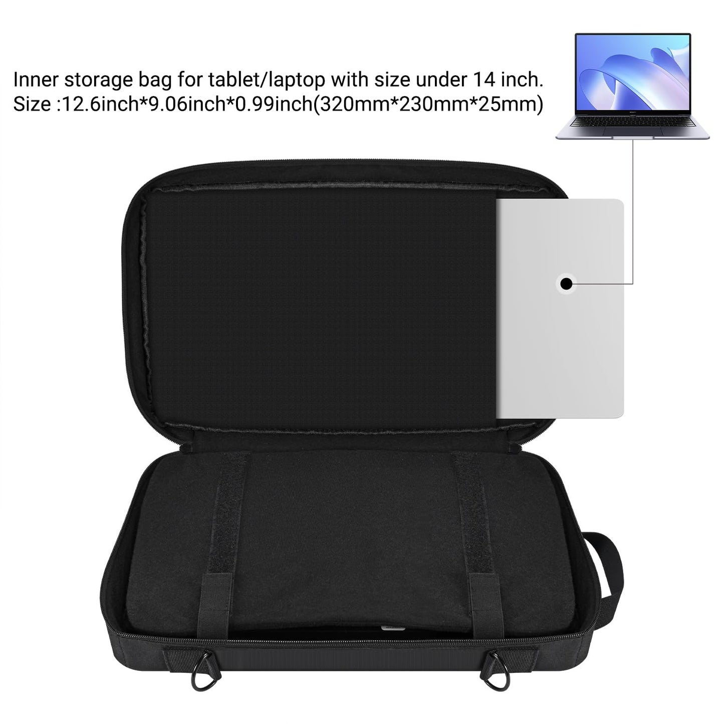 Hiyokurenri Multi - Functional Universal Storage Bag for Various DJ Controllers - AlphaTheta DDJ-FLX 2, Pioneer DDJ-200 /Pioneer DDJ- WeGo 4,Hercules Inpulse 200 / Hercules Inpulse 200 MK2 Compatible