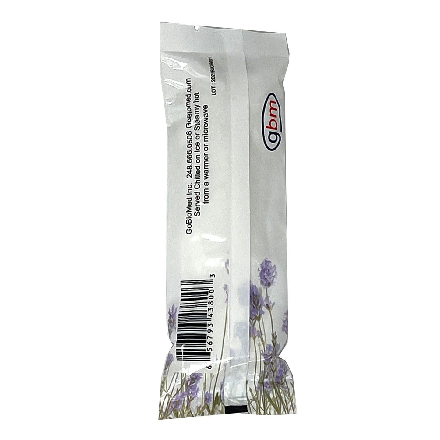 Asheva 8" x 9" Individually Wrapped Oshibori Disposable Towels - Luxurious Moist Cotton Hot/Cold Refreshment Towel - Lavender, Lemon, or Tea Tree Scents - Perfect for Spa, Travel, Dining & Events