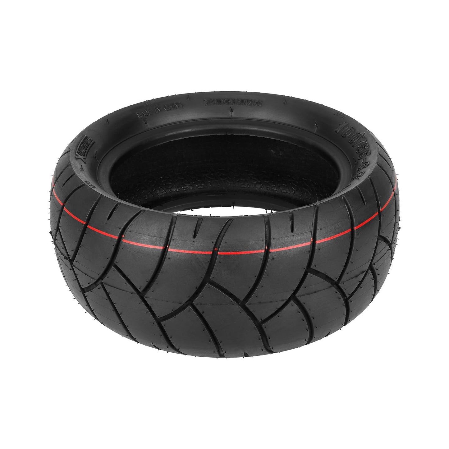 ZAITUO 11" 100/55-6.5 Rubber Heavy Duty Explosion-proof Tubeless Tire Replacement for 90/65-6.5 Tyre Electric Scooter ATV, UTV, Mobility Scooter, POV Wheel Parts (1)