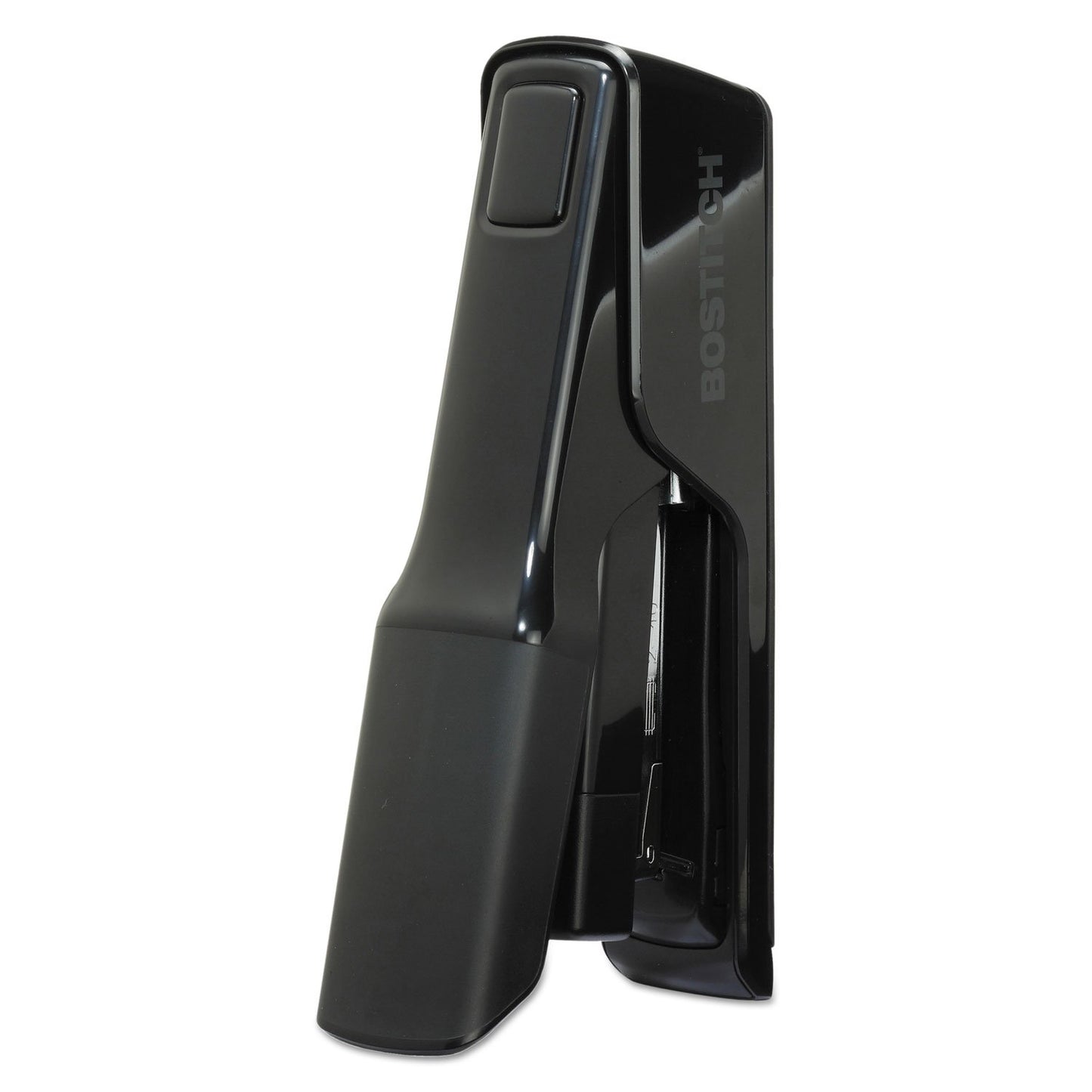 Bostitch B9040 EZ Squeeze 40 Sheet Flat Clinch Desktop Stapler, Reduced Effort, Black
