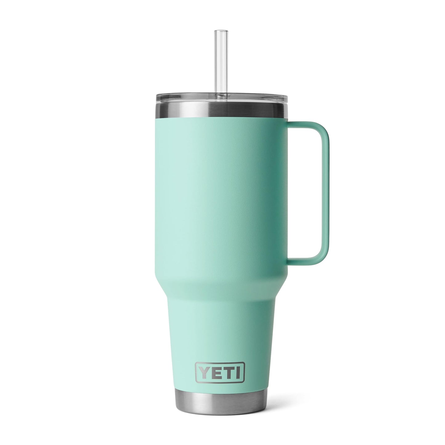 YETI Rambler 42 oz Straw Mug, Vacuum Insulated, Stainless Steel, Seafoam