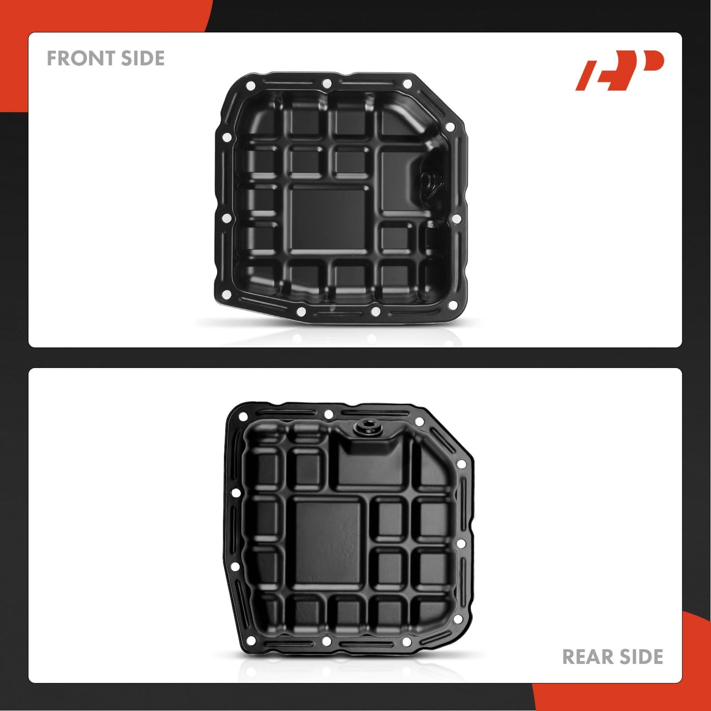A-Premium Lower Engine Oil Pan Sump with Drain Plug Compatible with Hyundai Elantra 2007-2012 & Kia Spectra5 2007-2009, 2.0L